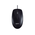 Logitech M90 Wired USB Mouse- Black