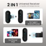 Portronics Vlogmate 2 Dual Wireless Microphone with Type C - Image 3
