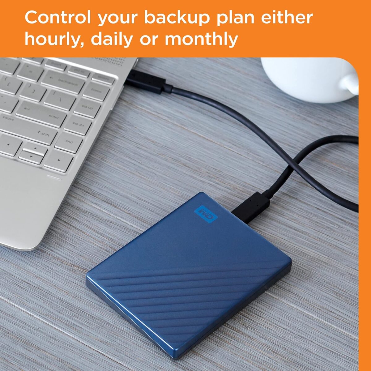 WD My Passport Ultra 5TB Blue- Portable Hard Drive Worldwide - Image 2
