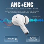 HAMMER Aeromax ANC Bluetooth Earbuds -white - Image 2