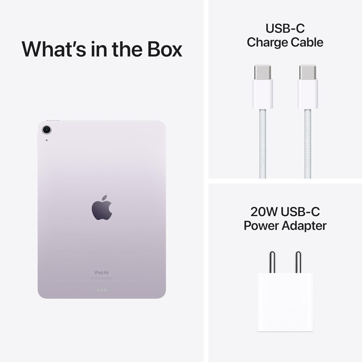iPad Air 11inch (M2) wifi +5G Cellular with eSIM 128gb only -purple - Image 2