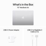 MacBook Air 15 M3 chip 8GB Unified Memory, 256GB SSD Storage-silver - Image 3