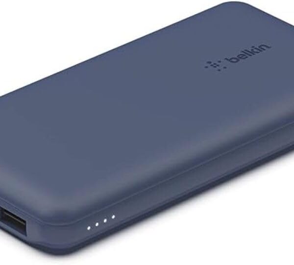 Belkin 10000 mAh PD power bank Fast Charging with 1 USB-C and 2 USB-A Ports to Charge 3 Devices