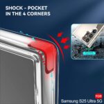 Samsung S25 Ultra Crystal Clear Back Case - Image 3