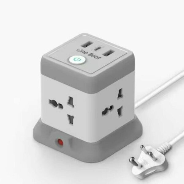 OneBeat Cube 4 Sockets Extension Board 2M (OB-20432-U)