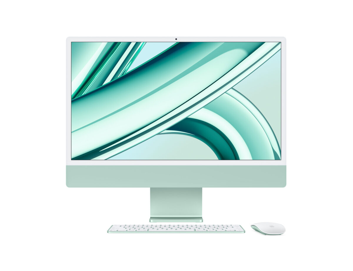 Apple imac 24inch M3 chip 16gb/256gb SSD-Green - Image 1