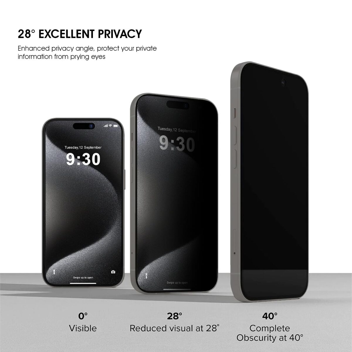 iPhone 15 pro max Privacy Screen Protector - Image 3