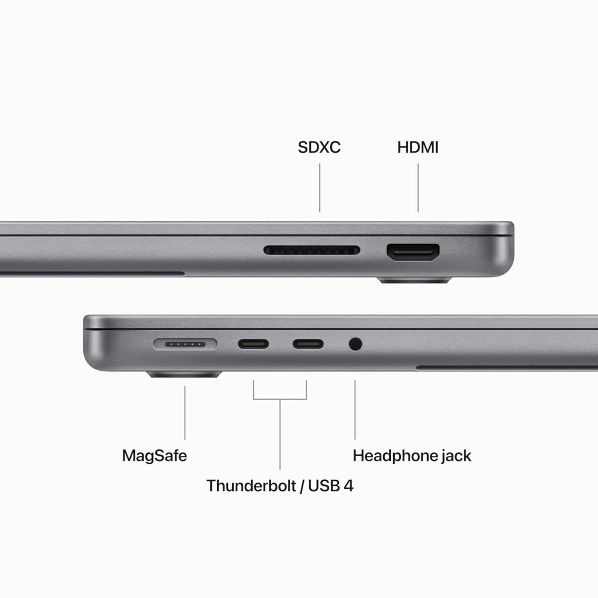 Customise MacBook Pro 14inch 16gb/2TB SSD storage- Space Grey - Image 2
