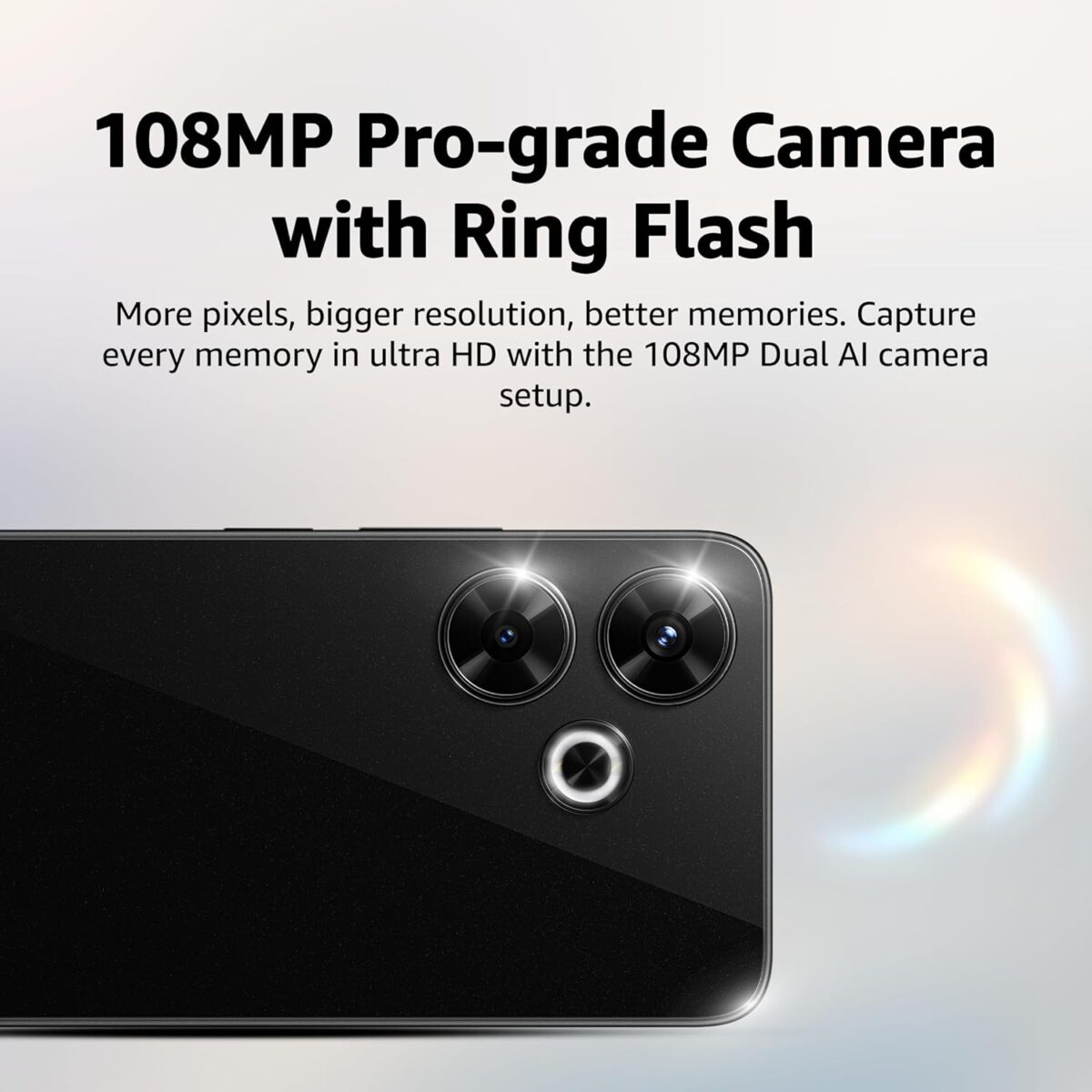 Redmi 13 5G 8GB+128GB -Black Diamond - Image 3