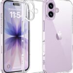 iPhone 17 Transparent Back Cover with Camera Protection