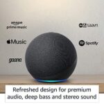 Amazon Echo (4th Gen)-BLACK - Image 2