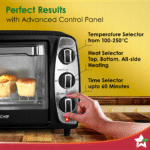 Wonderchef Oven Toaster Griller (OTG) 17 L | Bake, Grill, Roast - Image 3