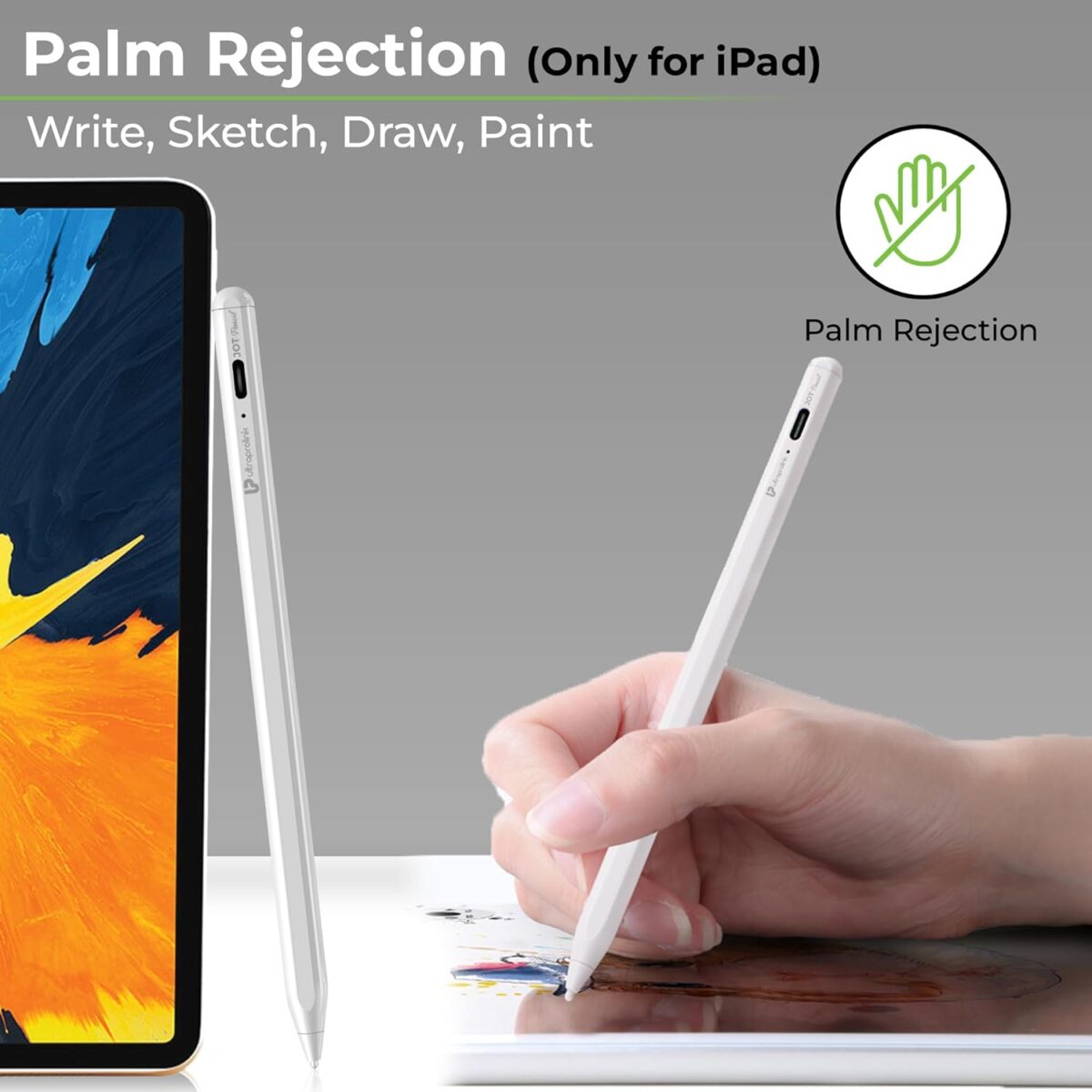 ULTRAPROLINK Jot Pencil Stylus Pen For Ipad, Android Tablets & Mobiles - Image 4