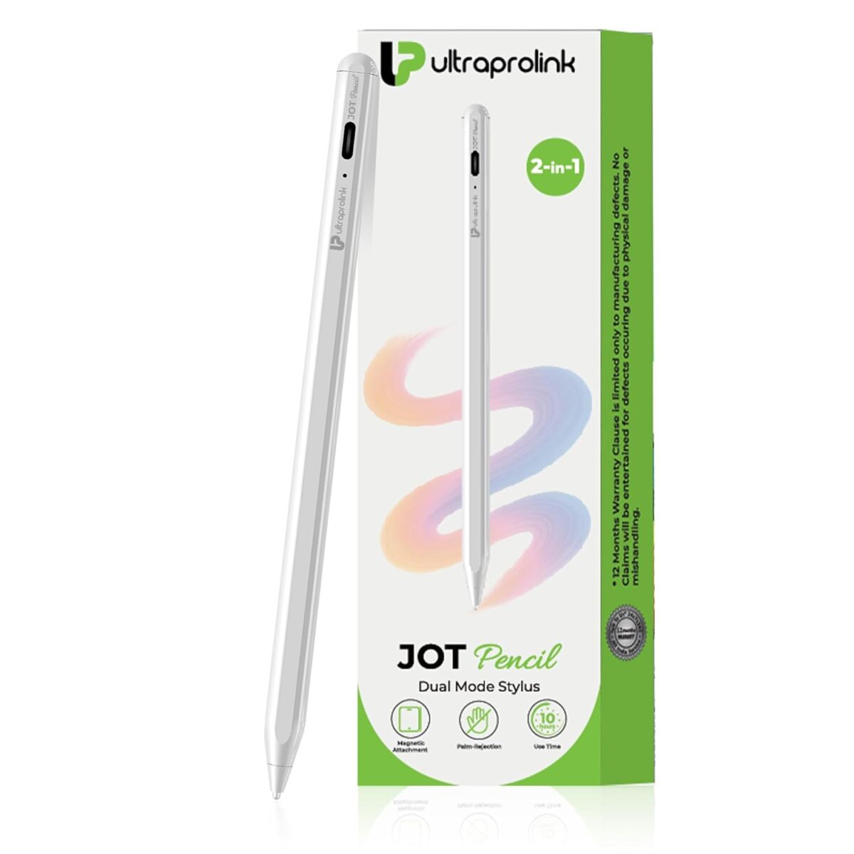 ULTRAPROLINK Jot Pencil Stylus Pen For Ipad, Android Tablets & Mobiles - Image 5