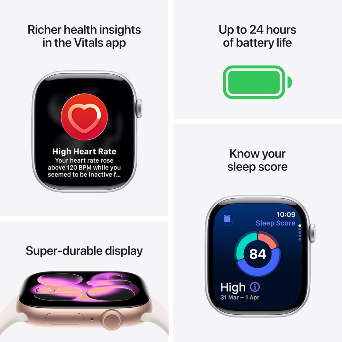 Apple Watch Series 11 GPS 42mm Rose Gold - Image 4