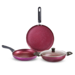 Wonderchef Bandhan Non-stick Cookware 4 Pc. Set