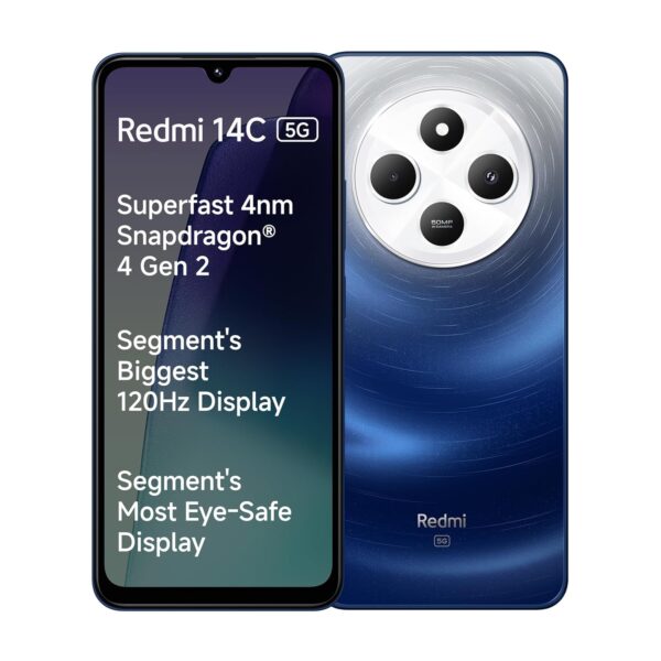 Redmi 14C 5G (Starlight Blue, 4GB RAM, 128GB Storage)