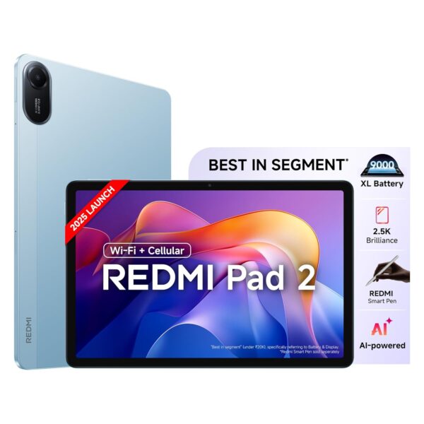 Redmi Pad 2 8/256GB Wi-Fi+Cellular Active Pen Support