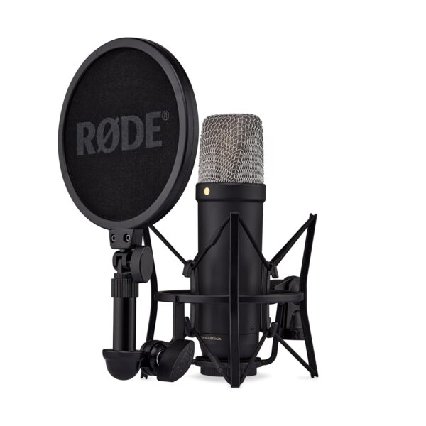 Rode Nt1 5Th Generation Large-Diaphragm Studio Condenser Microphone with XLR and USB Outputs