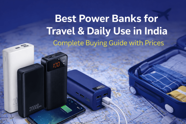 Best Power Banks for Travel & Daily Use in India – Complete Buying Guide with Prices