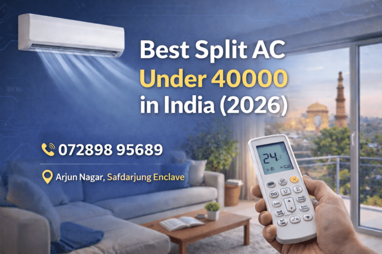Best Split AC Under 40000 in India (2026)