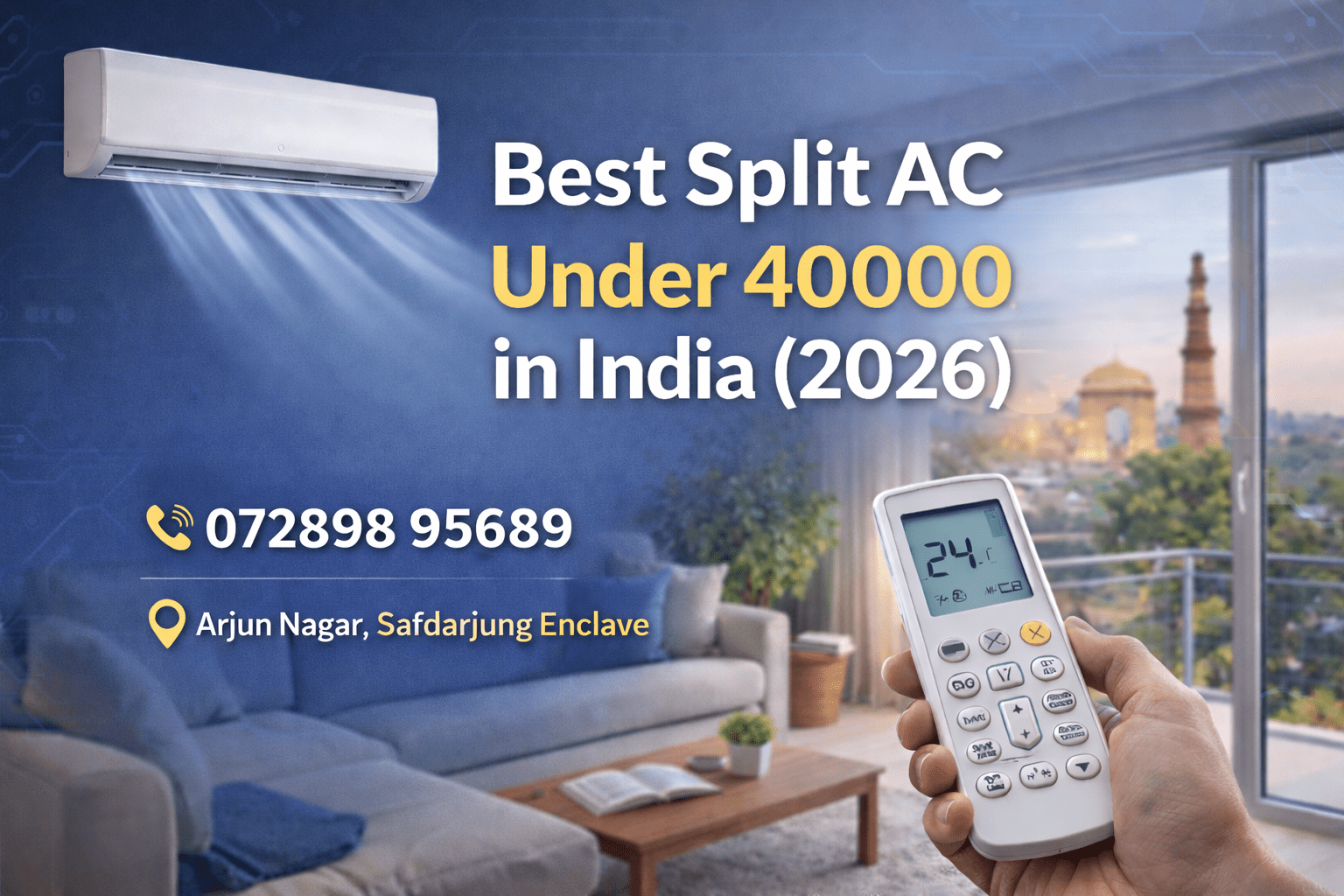 Best Split AC Under 40000 in India (2026)