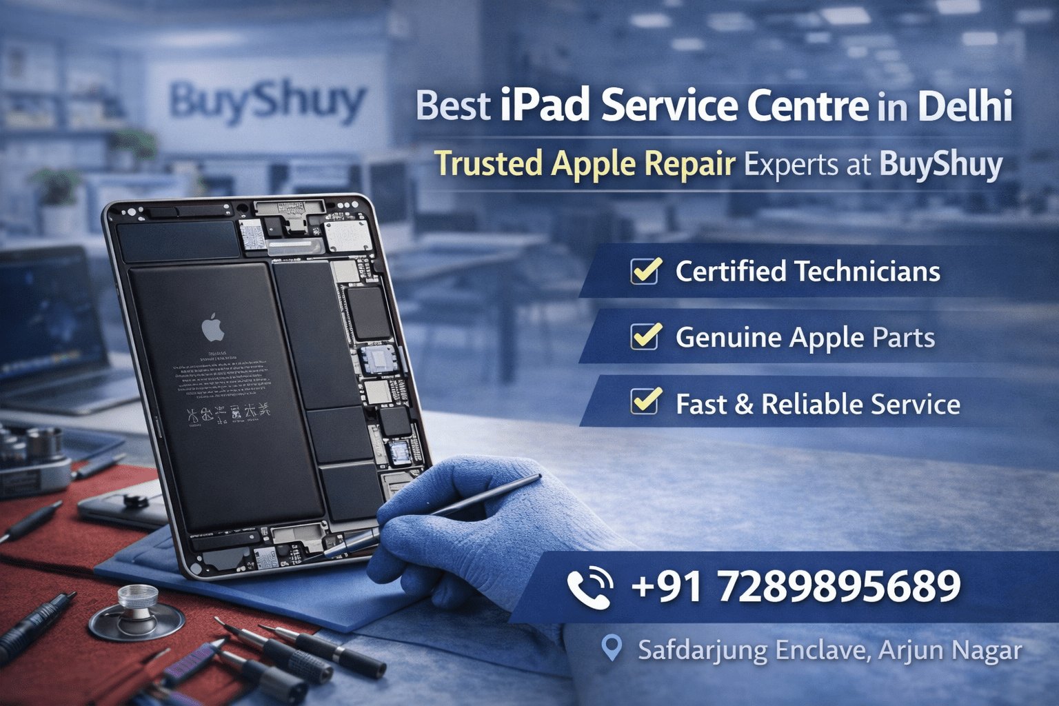 Best iPad Service Centre in Delhi – Trusted Apple Repair Experts at BuyShuy
