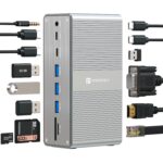 Portronics Mport Vault 13-in-1 USB-C Metal Docking Station