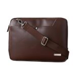Neopack 14.2-inch Nova Sling Sleeve Genuine Leather Laptop Bag