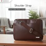 Neopack 14.2-inch Nova Sling Sleeve Genuine Leather Laptop Bag - Image 3