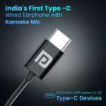Portronics Conch One Type C Wired Earphone - Image 3